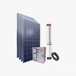 Medini 1 HP Solar AC Pump Set with 990Wp PV Module