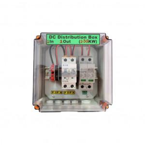 DC Distribution Box 1 IN 1 OUT with 600 V SPD