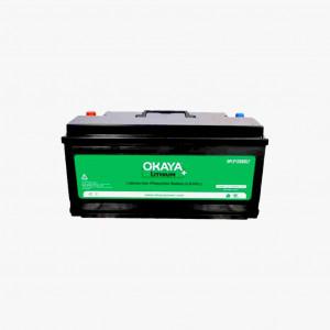 Okaya 100Ah / 1300 watt hour lifepo4 solar lithium battery