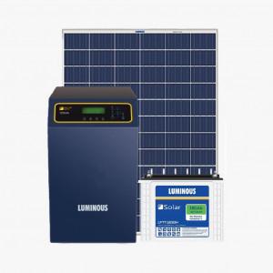LUMINOUS 2.5 KWp Solar Super Smart Home System