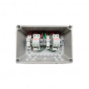 Solar DC Distribution Box (DCDB) 2 in 2 out with 2 SPD(1000V)