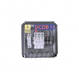 Solar DC Distribution Box (DCDB) 1 in 1 out with 1 SPD (600 V)